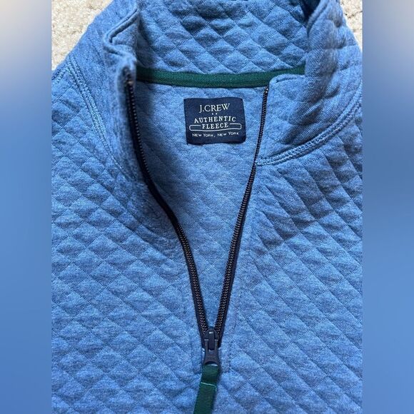 J Crew Quilted Half-Zip - Picture 5 of 10